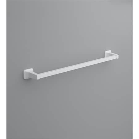 Kd 24 in. Die Cast Zinc Towel Bar, White - Satin KD1680113